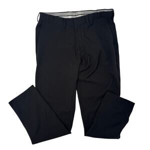 Haggar Men’s Black Dress Pants 34x30 | Classic Fit Slacks Work or Formal